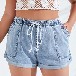 Denim Blue Women's Shorts